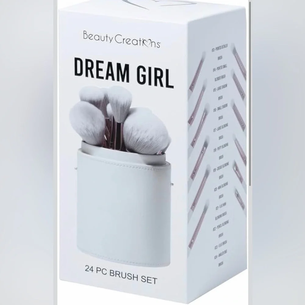 Beauty‎ Creations Dream Girl Brush Set - White